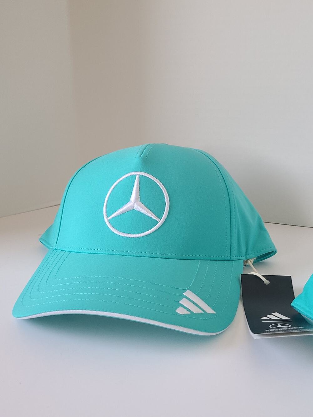 Adidas Mercedes-AMG Petronas F1 Team Hat – Turquoise – New With Tags